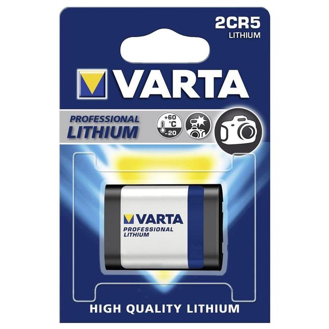 Hovedbilde VARTA Lithium 6V 2CR5 1-Pakning