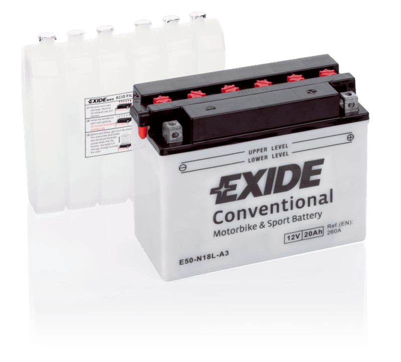 4572 EXIDE MC E50-N18L-A3  20AH