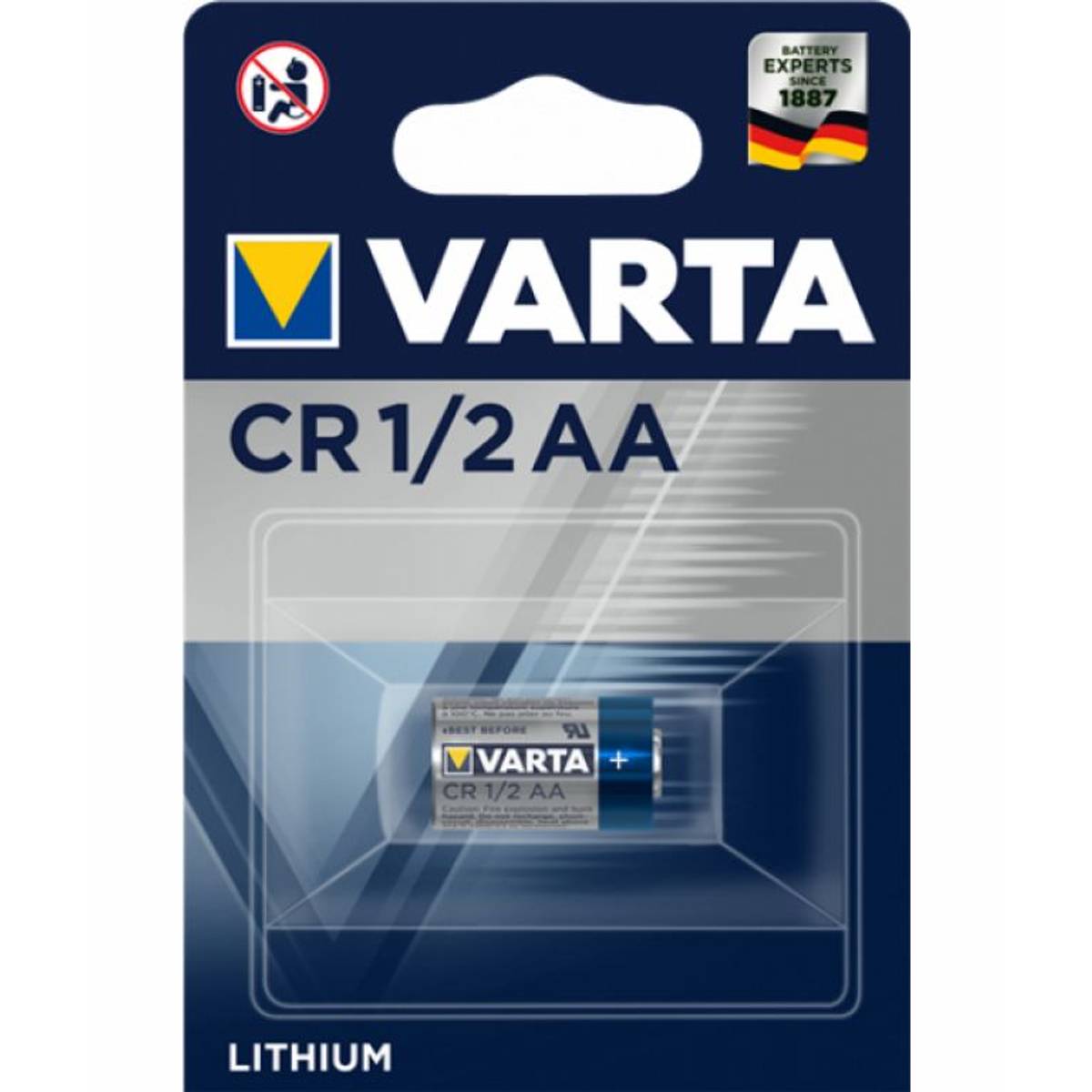 VARTA Lithium CR1/2AA 3V 1-Pakning