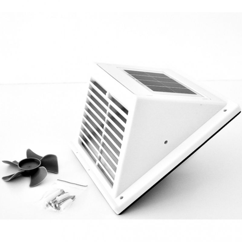 WATTSTUNDE Solventilator Veggmodell Hvit