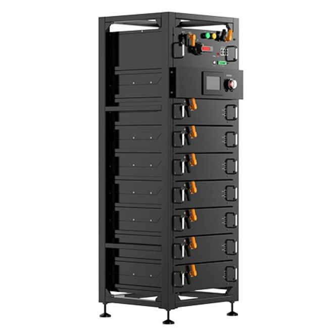 Hovedbilde SKANBATT High Volt rack 409,6V - 40,96kWh - Inkl.  stativ og BMU