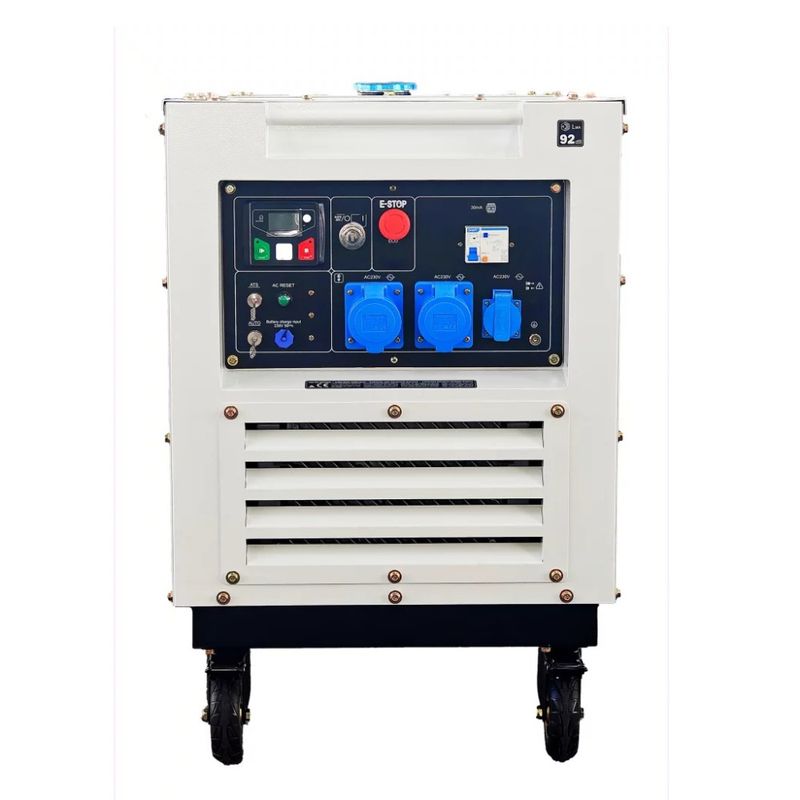 HYUNDAI DHY11000SEi Diesel Inverter Strømaggregat 8000W - Elektrisk start - Forvarming - ATS