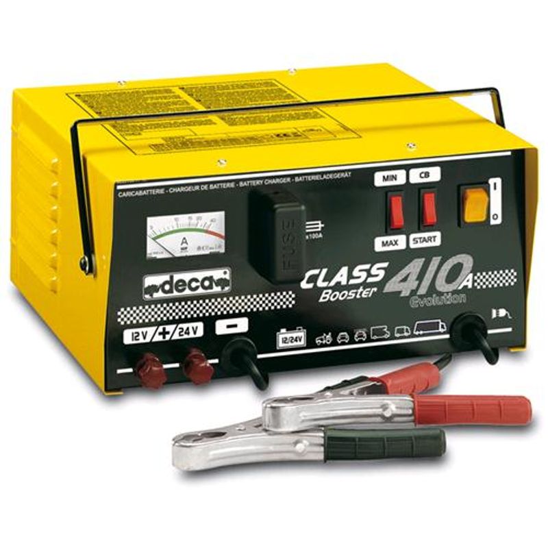 DECA 12V/24V 50A m/ 410Amp starthjelp