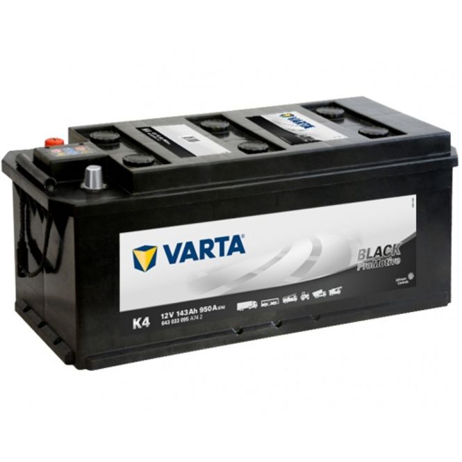 Hovedbilde  VARTA K4 Promotive Black Batteri 12V 143AH 950CCA (514x218x190
