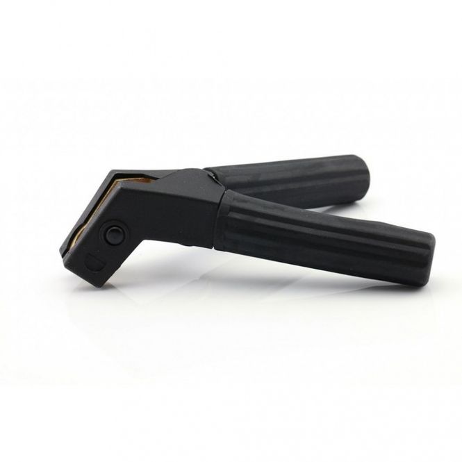 Hovedbilde Batteriklemme 1000A - sort - isolert - vinklet