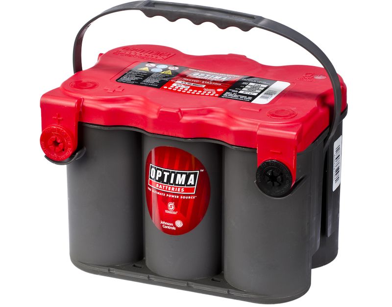  Red Top 12V 50AH 815CCA (254x185x184mm) +venstre 8078