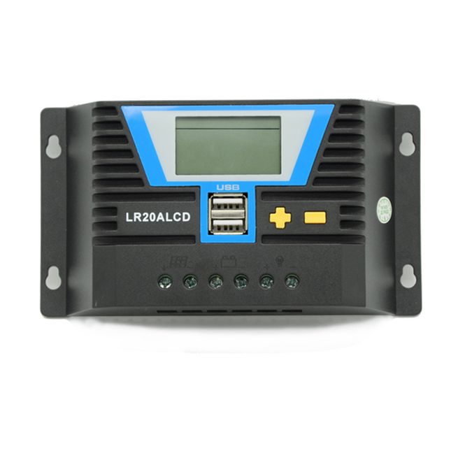 Hovedbilde WATTSTUNDE Solcelleregulator PWM 20A 12V/24V