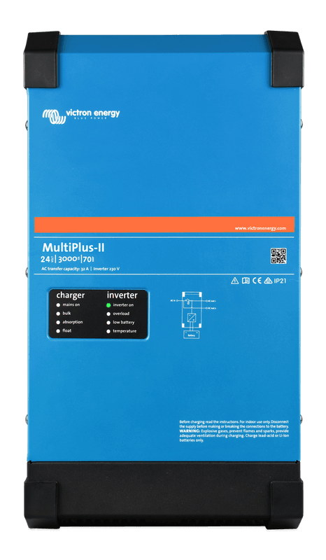 VICTRON Multiplus-II C24/3000/70-32 kombi inverter og lader