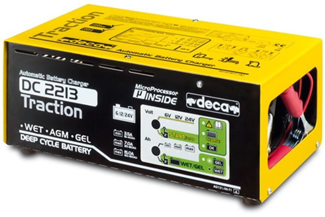 Hovedbilde DECA Traksjonslader 6V/12V/24V 22A