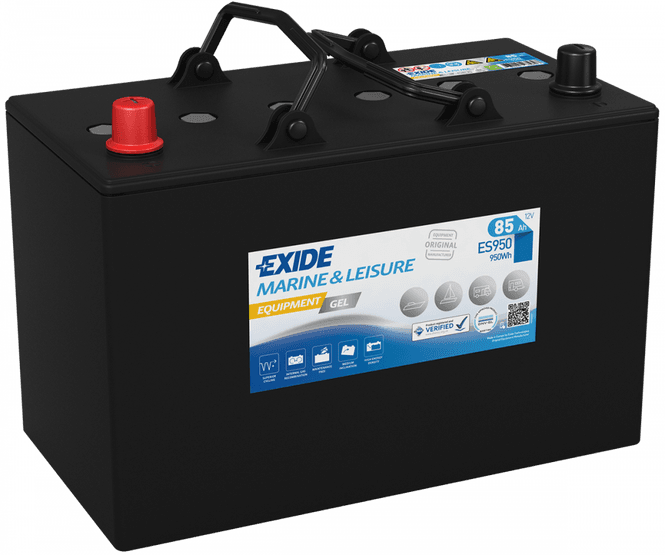 Hovedbilde ES950 EXIDE EQUIPMENT GEL 85AH