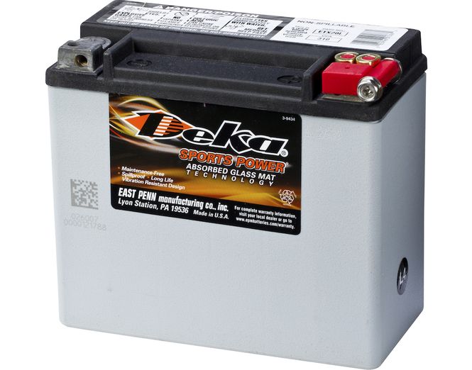 Hovedbilde DEKA MC Batteri 12V 17,5AH 310CCA (176x87x155mm) +høyre