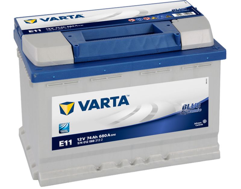 VARTA E11  Blue Dynamic 12V 74AH 680CCA 