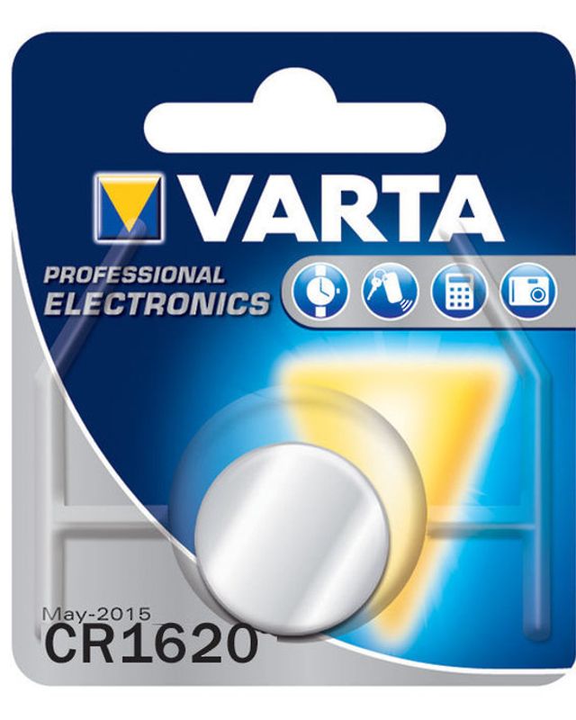 VARTA Lithium CR1620 3V 1-Pakning
