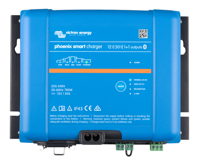 Hovedbilde VICTRON Phoenix Smart IP43  24V 16A 1+1 kanaler