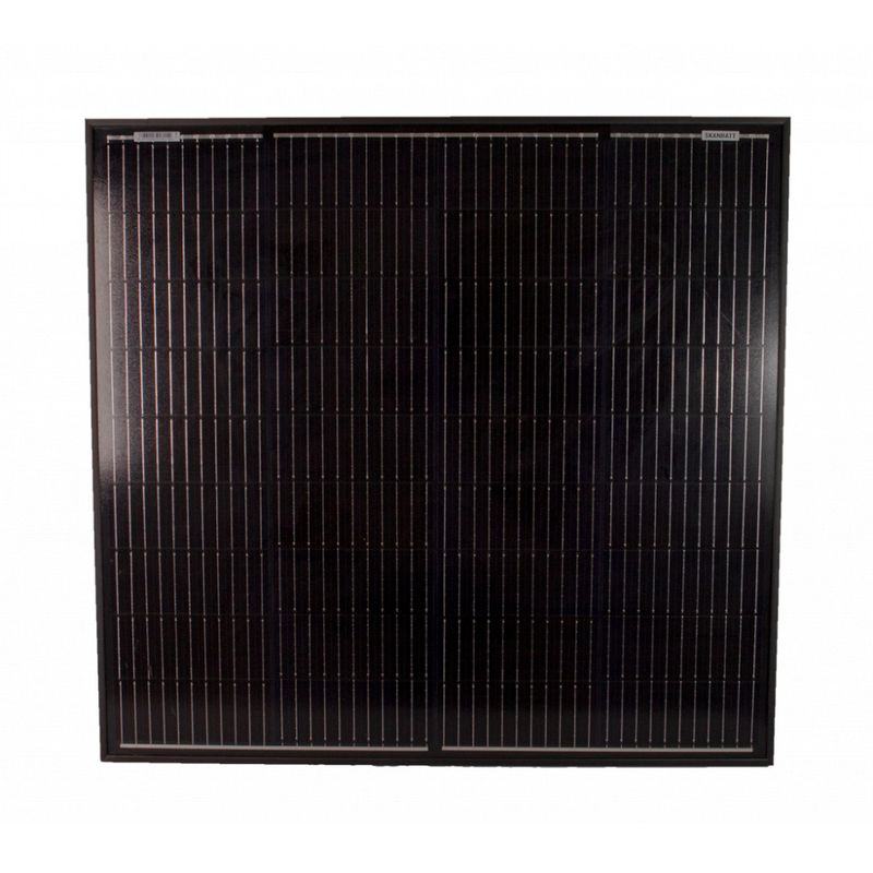 SKANBATT Solcellepanel Mono 100W Sort