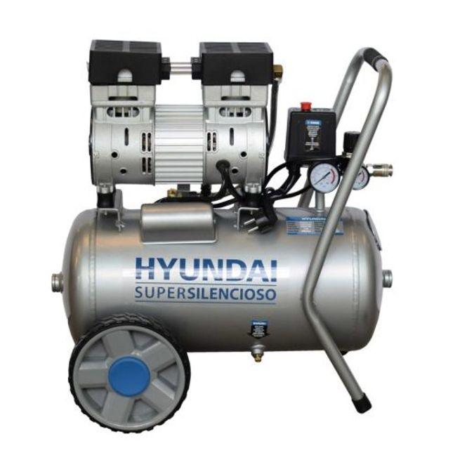 Hovedbilde HYUNDAI HYAC24-1S Stillegående kompressor 24 Liter, 8 bar