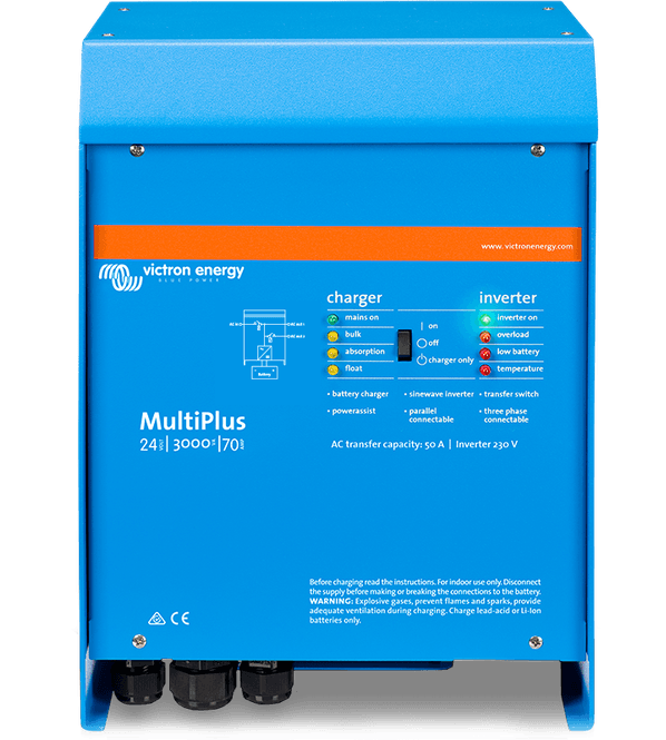 Hovedbilde VICTRON MultiPlus C24/3000/70-50 kombi inverter og lader