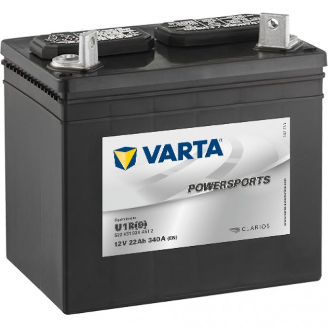 Hovedbilde VARTA Plenklipper Batteri 12V 22AH 340CCA (196x131x183mm)