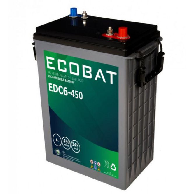 Hovedbilde ECOBAT EDC6-450 AGM Deep Cycle 6V 450AH