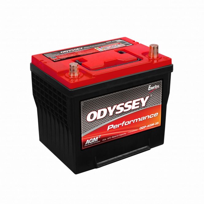 Hovedbilde ODYSSEY ODP-AGM35 AGM Batteri 12V 59AH 675CCA (240x172x217mm) 