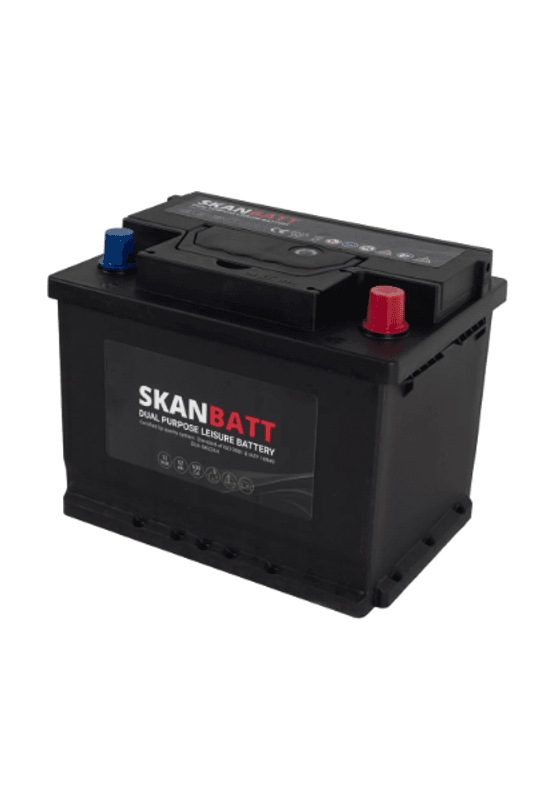 SKANBATT Dual Purpose 12V 62AH 630CA (242x175x190mm) +R