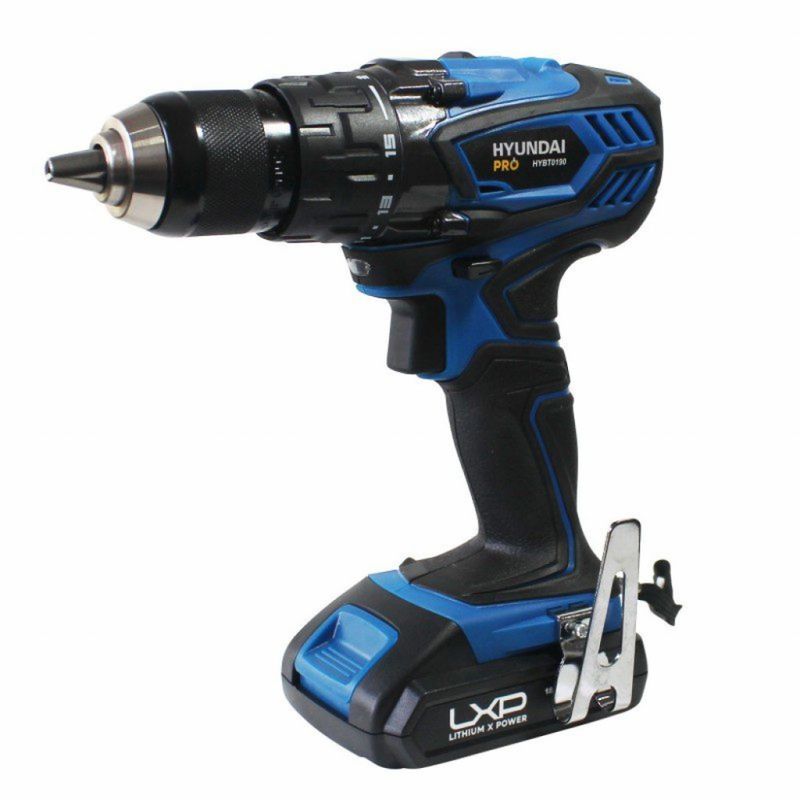 HYUNDAI HYBT0190 18V batteridrevet drill, uten batteri og lader
