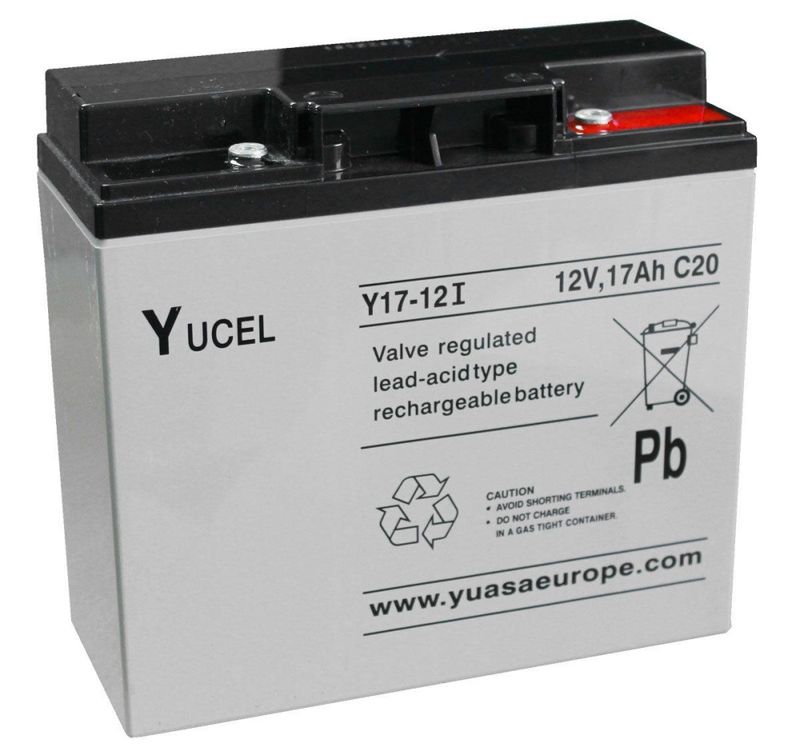 YUCEL Y17-12I (12V-17AH)