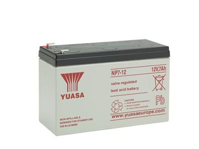 Hovedbilde YUASA NP7-12 (12V-7AH)