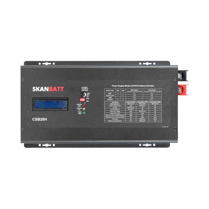 Hovedbilde SKANBATT Batterilader 36/48V 1kW / 25A