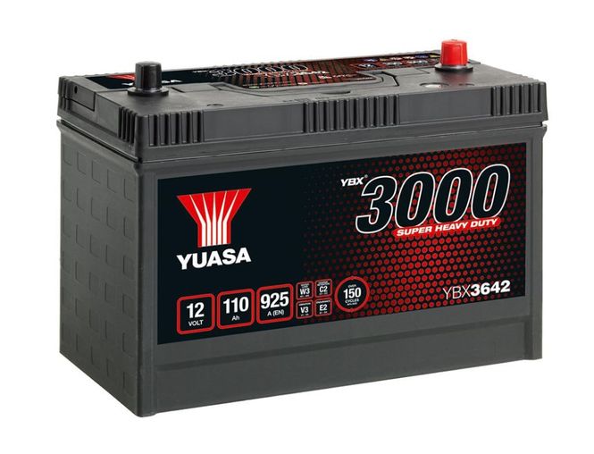 Hovedbilde YUASA YBX3642 (12V 110Ah)