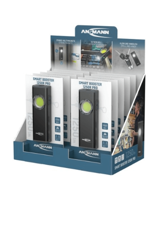 Smart Booster 1250R Pro oppladbar arbeidslampe