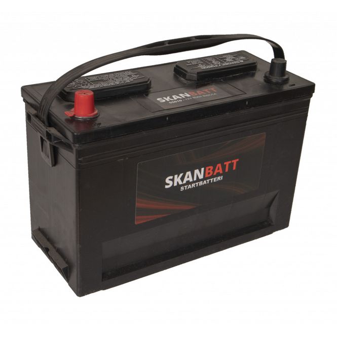 Hovedbilde SKANBATT MF50-600 Startbatteri 12V 80AH 600CCA (343x127x234/254)