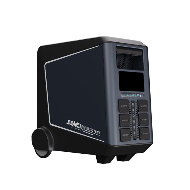 Hovedbilde SENCI Lithium LPS 5376Wh Power Station med 5500W (11000W) sinus inverter