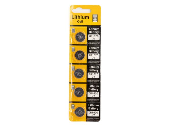 Hovedbilde CR1620 3.0V 70MAH Blister - 5 stk