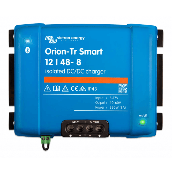Hovedbilde VICTRON Orion TR Smart DC-DC Lader 12>48V 8A (Galvanisk isolert)