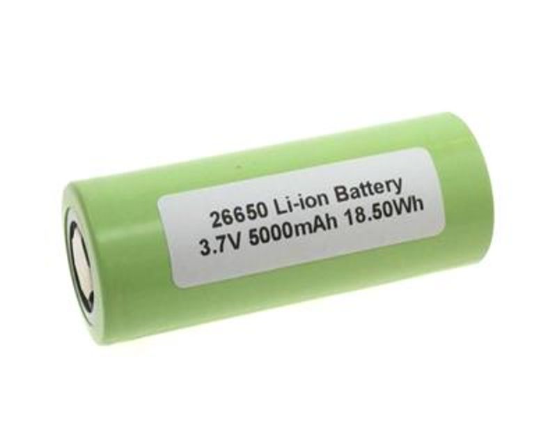 LI-ION ICR26650 (3.7V-5000MAH)