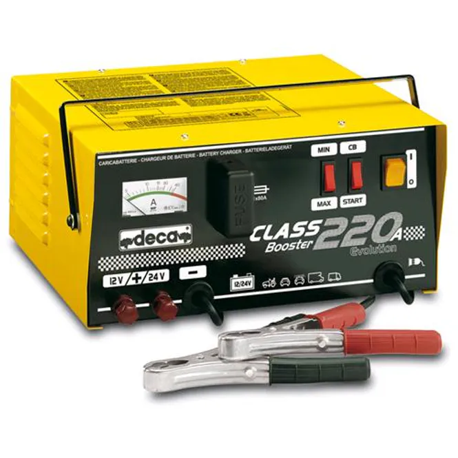 Hovedbilde DECA 12V/24V 20A m/ 220Amp starthjelp