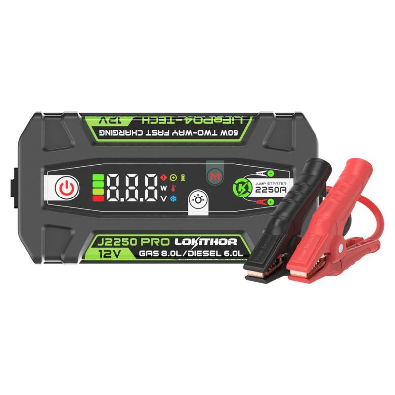 LOKITHOR Lithium Startbooster 2250A