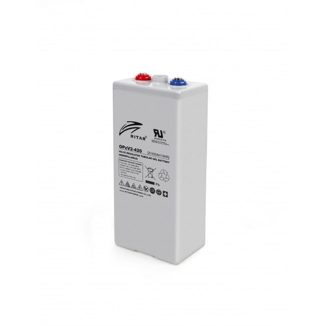 Hovedbilde RITAR OPzV Serien GEL Batteri 2V 420Ah