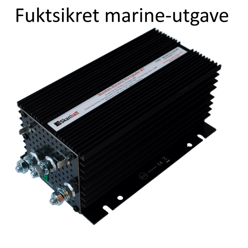 SKANBATT DCDC Lader 24V>12V 66A - Marine - Med Bluetooth