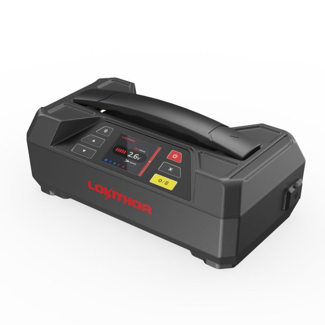 Hovedbilde LOKITHOR Lithium Startbooster 6/12V 4250A, 6A lader og 12V batteritester