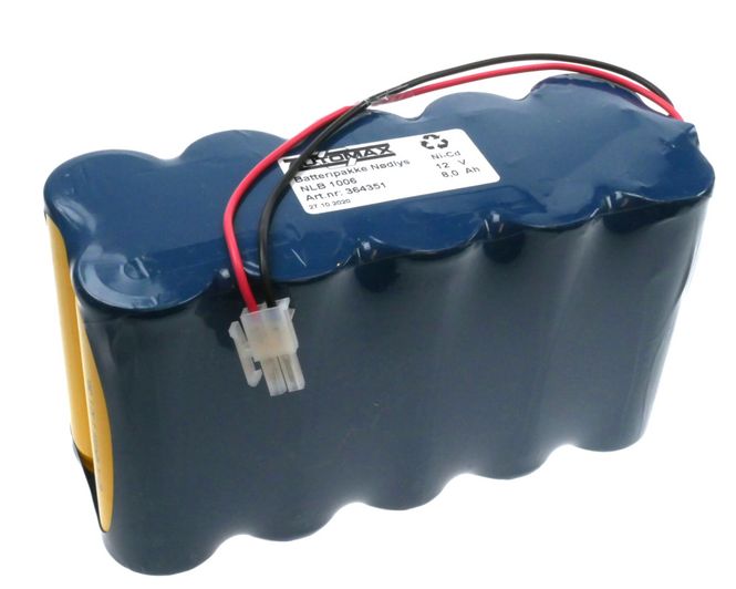 Hovedbilde NLB 1006 12V8,0Ah-R-Plugg 12