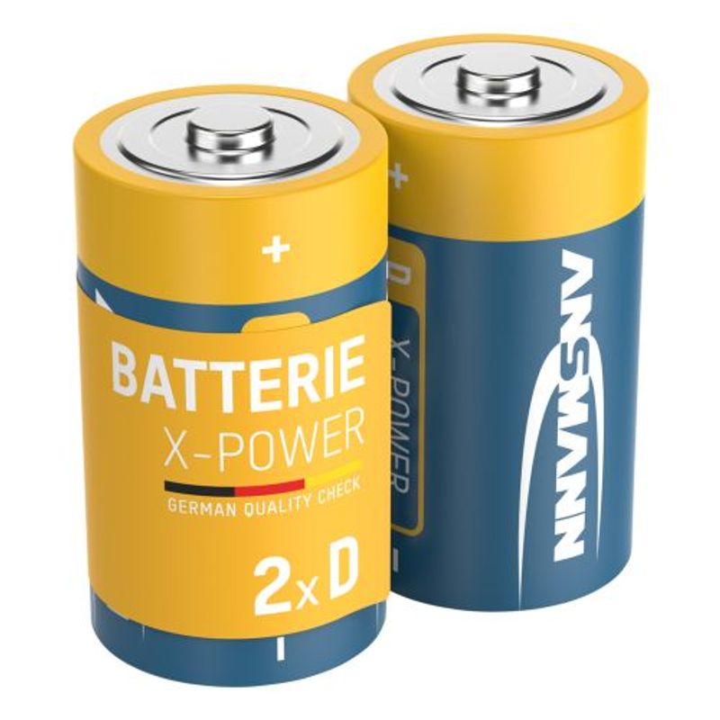 X-Power Alkaline Batteri Mono D / LR20 2-pakning 
