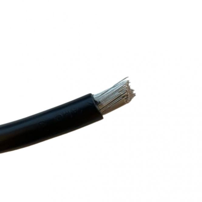 Hovedbilde Batterikabel Fortinnet 50 mm2 - Sort