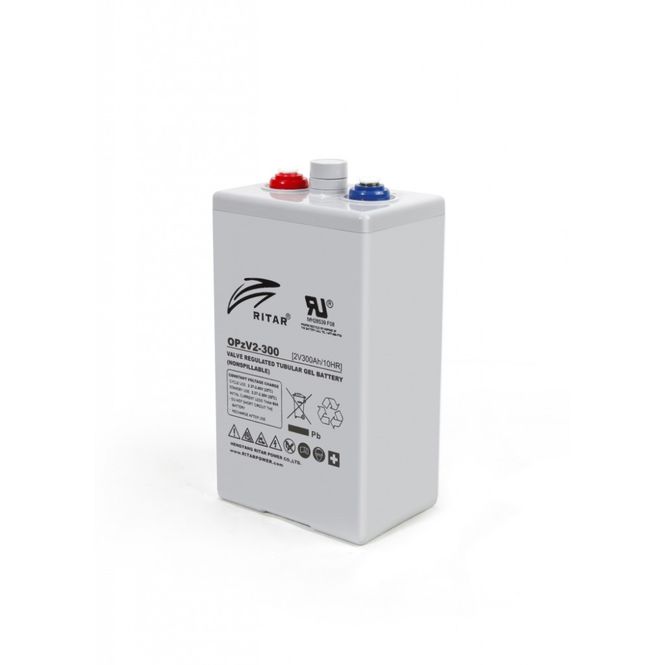 Hovedbilde RITAR OPzV Serien GEL Batteri 2V 350Ah