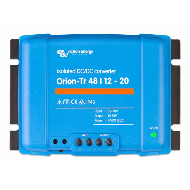 Hovedbilde VICTRON Orion TR Omformer DC-DC 48>12V 20A (Galvanisk isolert