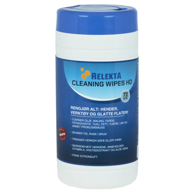 Hovedbilde  Relekta Cleaning Wipes HD