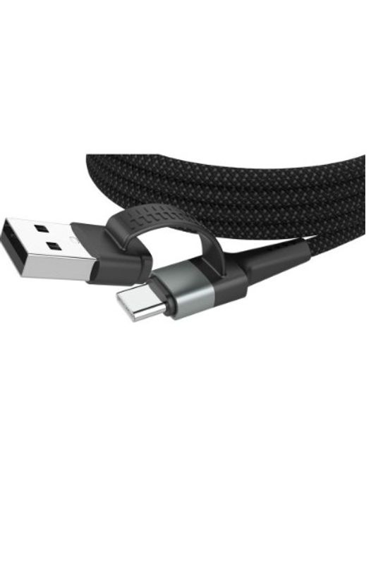 ANSMANN Magnetkabel USB-A eller USB-C til USB-C eller Lightning, 120 cm